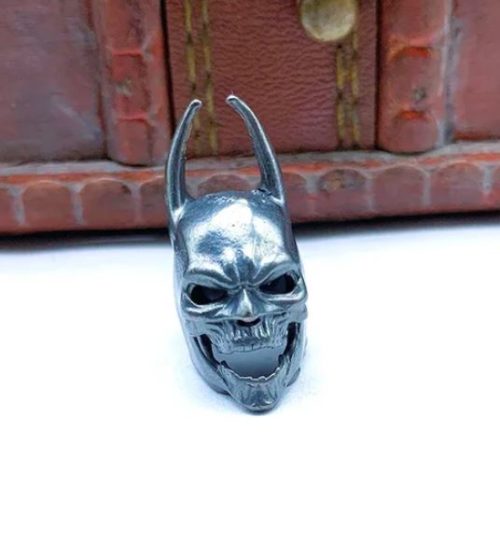 Темлячная бусина "Бетмен (Batman) черный"