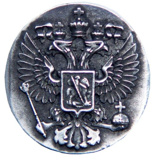 Темлячная бусина "Герб России"